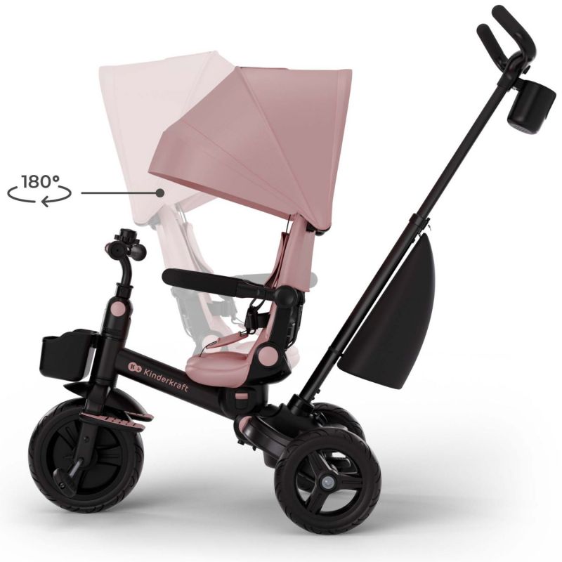 Tricycle évolutif Aveo 2 Plus Pink Kinderkraft Produit 3