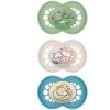 Lot de 3 sucettes Original Bleu en silicone (18 mois et +) - MAM
