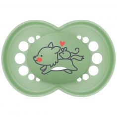 Lot de 3 sucettes Original Bleu en silicone (18 mois et +)