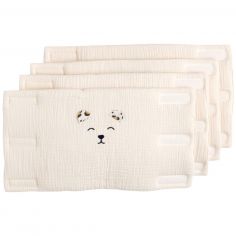 Lot de 8 protèges barreaux Léopard - Sauthon