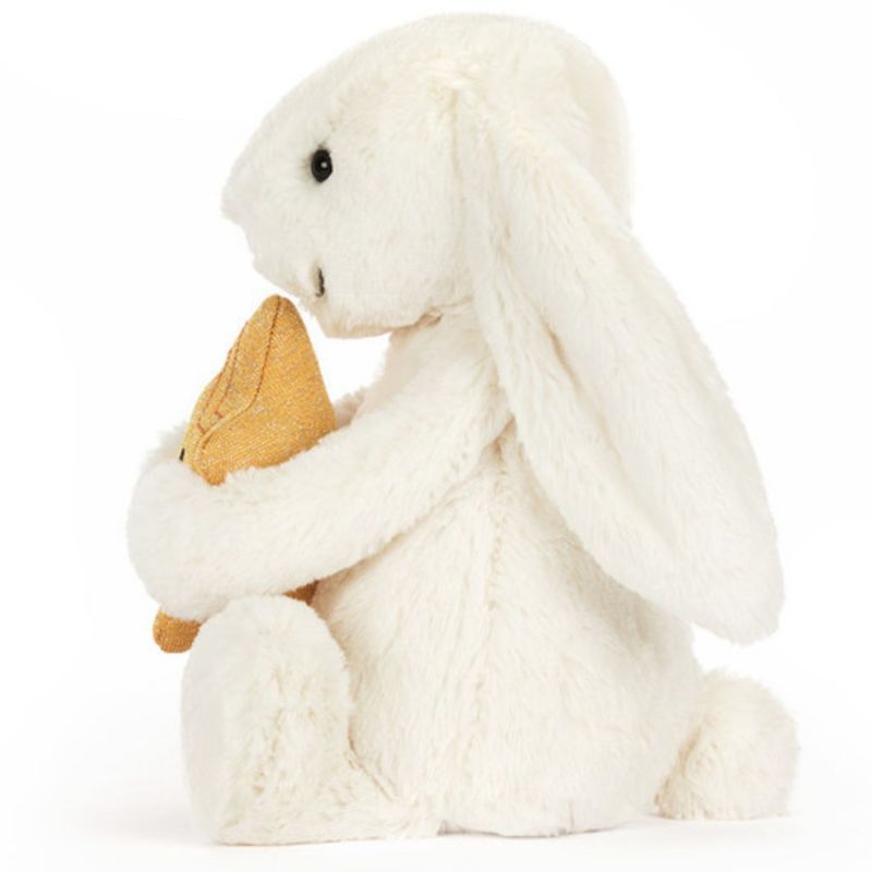 Peluche Lapin Cream avec étoile (31 cm) Jellycat Produit 4