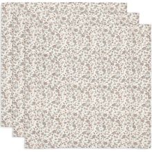 Lot de 3 langes en gaze de coton Retro Flowers (70 x 70 cm) - Reconditionné  par Jollein