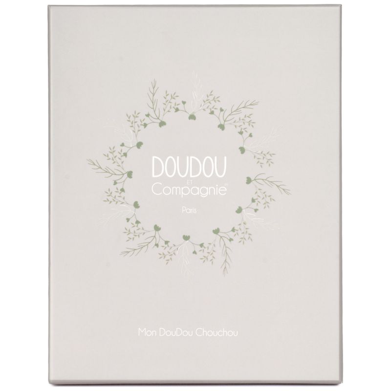 Doudou Les Chouchoux Lapin blanc (20 cm) Doudou et Compagnie Packaging 6