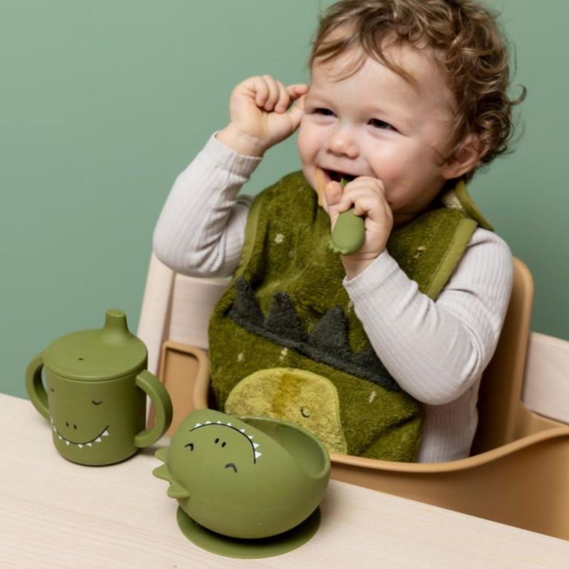 Premier set repas bébé Mr. Dino Trixie Ambiance 2