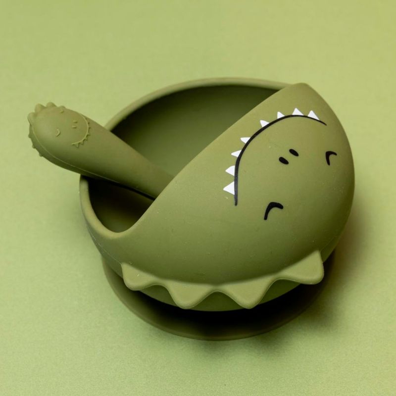 Premier set repas bébé Mr. Dino Trixie Ambiance 6