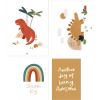 Lot de 4 affiches Dinosaurs & co  par Lilipinso