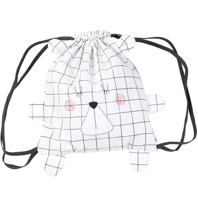 Sac à ficelles Doudou Little Crevette
