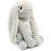 Peluche Lapin maman et bébé Les Ptipotos Gris clair (25 cm) Les Déglingos Produit 4