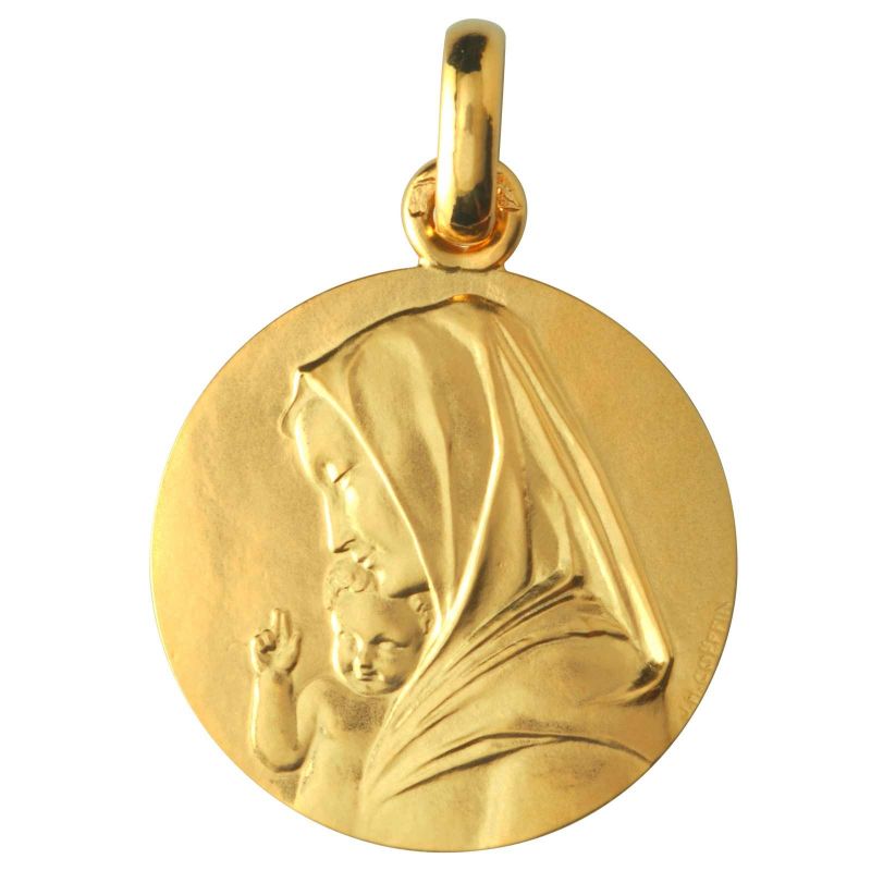 Vierge à l'enfant recto-verso (or jaune 750°) Monnaie de Paris