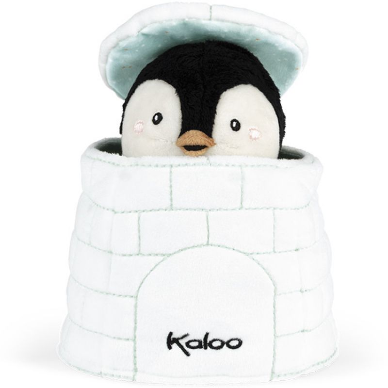 Marionnette cache-cache pingouin Gabin Kachoo Kaloo