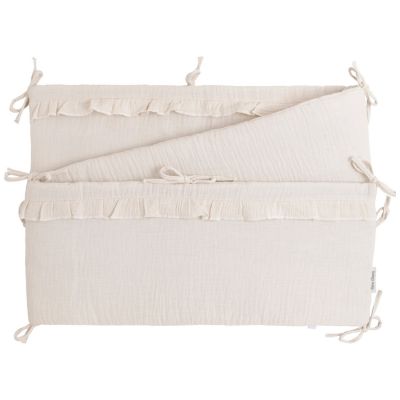 Tour de lit Calm Warm Linen (pour lits 60 x 120 ou 70 x 140 cm)  par Baby's Only