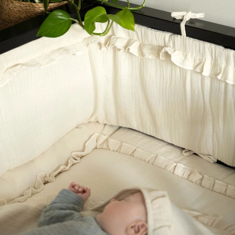 Tour de lit Calm Warm Linen (pour lits 60 x 120 ou 70 x 140 cm) Baby's Only Ambiance 2