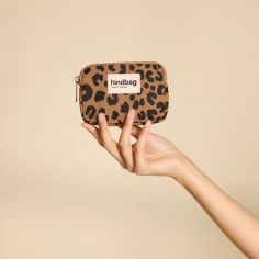 Porte-monnaie Lili Léopard Cannelle