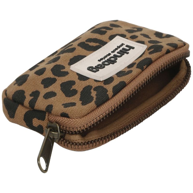 Porte-monnaie Lili Léopard Cannelle Hindbag Produit 3