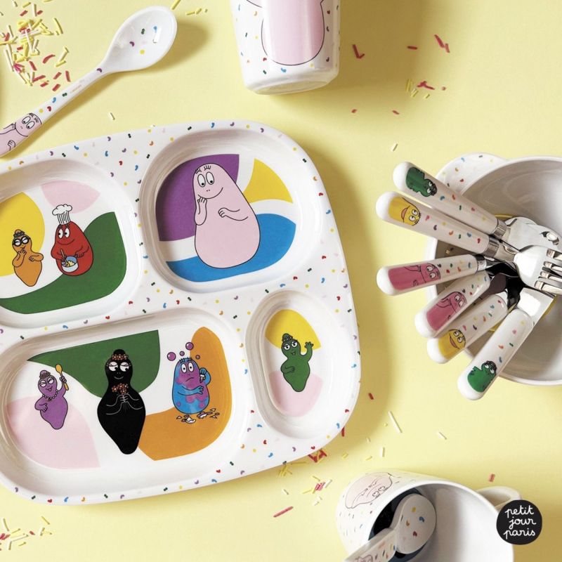 Assiette à compartiments Barbapapa Petit Jour Paris Ambiance 4