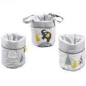 Lot de 3 paniers de toilette Babyfan