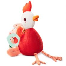 Peluche d'activités Paulette la poule  par Lilliputiens