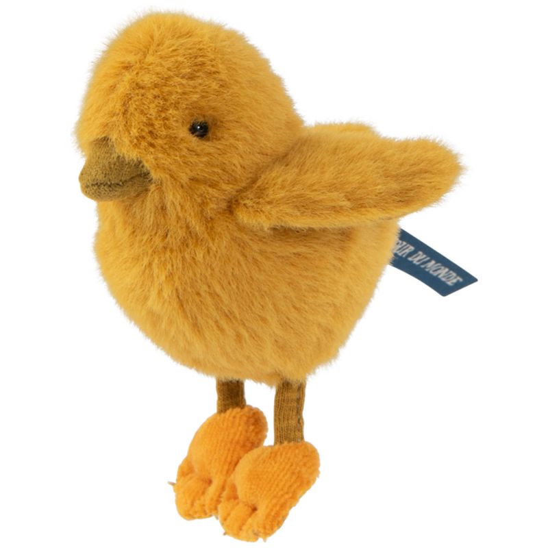 Peluche Poussin Tout autour du monde (13 cm) Moulin Roty Produit 1