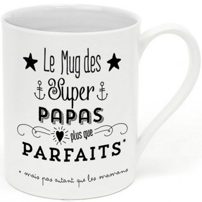 Mug Le mug des supers papas Créa Bisontine