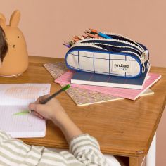 Trousse double Malo Carreaux - Hindbag