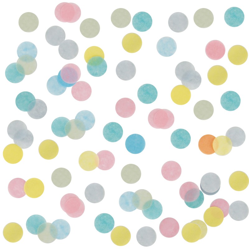 Confettis multicolores pastel My Little Day