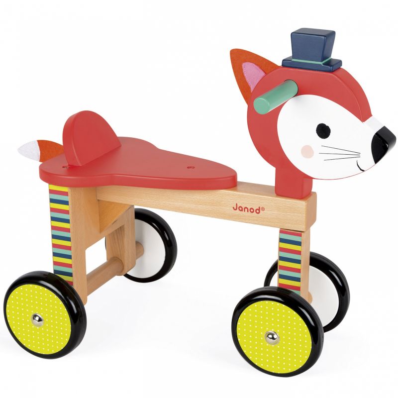 Porteur renard Baby forest Janod