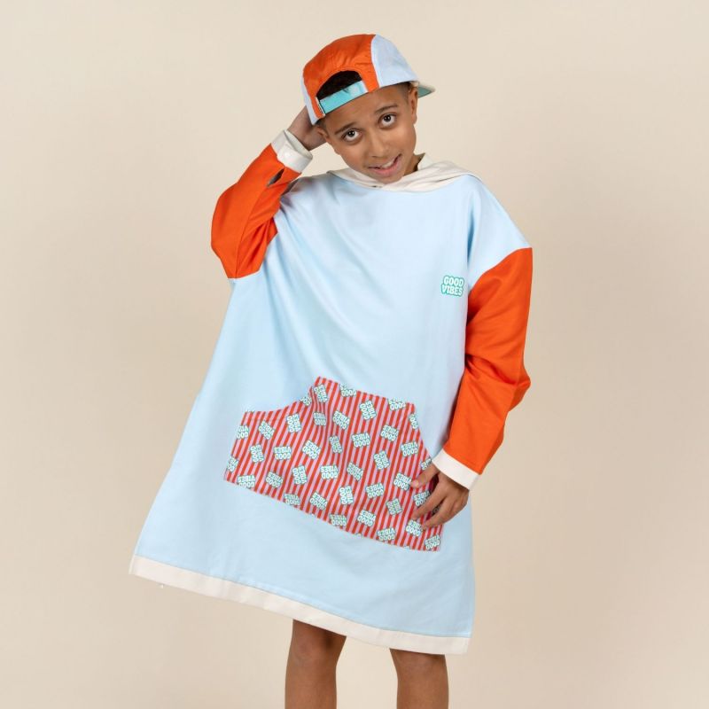 Poncho de plage Good Vibes (4-8 ans) KI et LA Ambiance 2