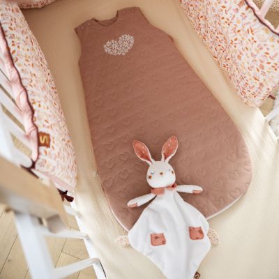 Gigoteuse ouatinée Petit Cœur Rose TOG 4 (0-6 mois)