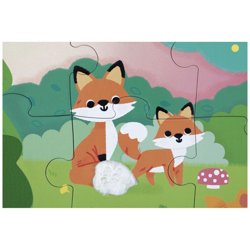 Puzzle tactile Forêt (20 pièces) Janod Produit 7