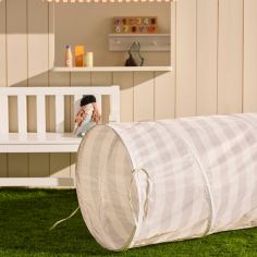 Tunnel de jeu Star Gris rayé