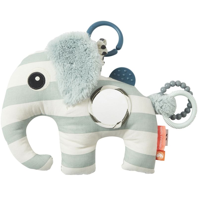 Jouet d'éveil à suspendre Elphee l'éléphant bleu Done by Deer