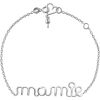 Bracelet chaîne Mamie S (argent massif 925) - Padam Padam