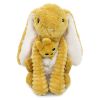 Peluche Lapin maman et bébé Les Ptipotos Moutarde (25 cm) Les Déglingos Produit 3