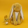 Peluche Lapin maman et bébé Les Ptipotos Moutarde (25 cm) Les Déglingos Ambiance 8