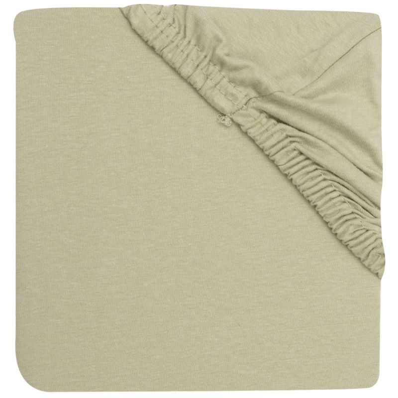 Drap housse en jersey Soft Matcha (70 x 140 cm) Jollein Produit 1