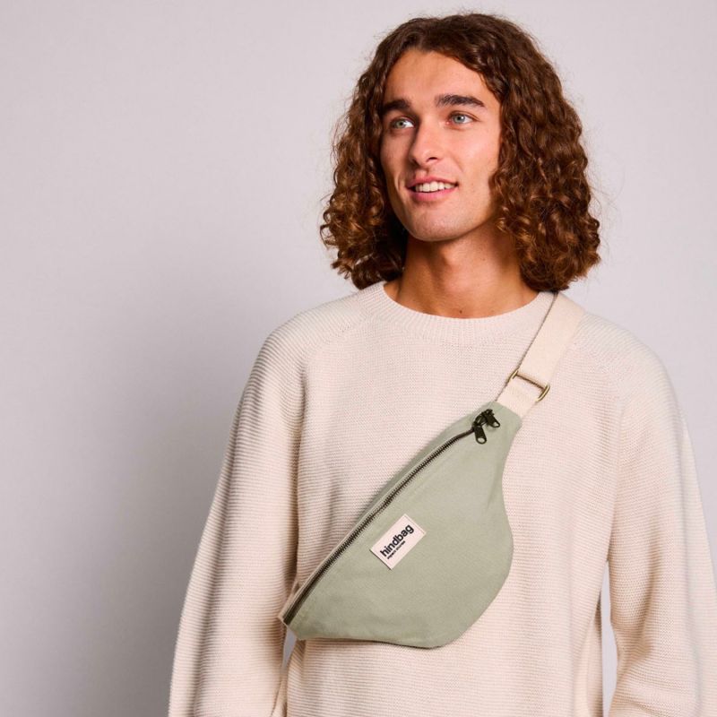 Sac banane Olivia Vert Argile Hindbag Ambiance 3