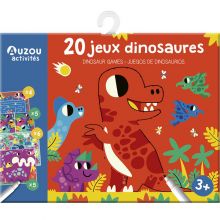 20 jeux dinosaures Ma pochette de jeux  par Auzou Editions