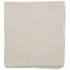 Couverture tricot bébé beige (75 x 100 cm) - Pasito a pasito