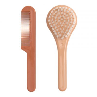 Set Coiffure brosse et peigne Spiced Copper  par Luma Babycare