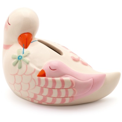 Tirelire doux oiseau Sous mon aile Little big room by Djeco