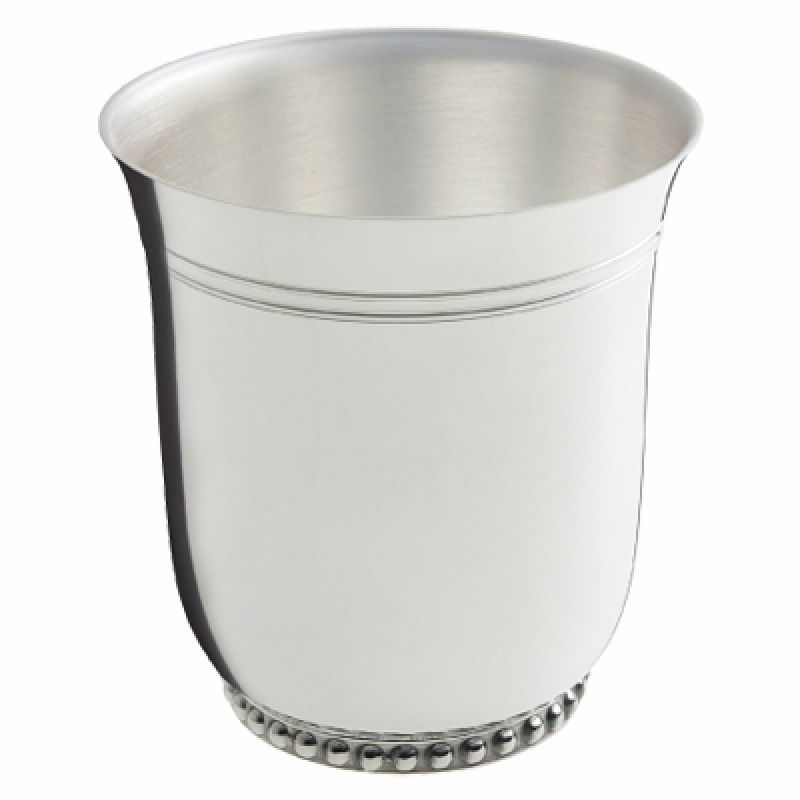 Timbale Perles (métal argenté) Ercuis