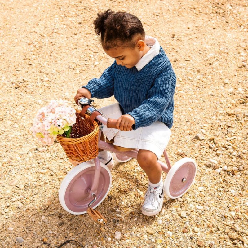 Tricycle évolutif Dusty Pink Banwood Ambiance 4