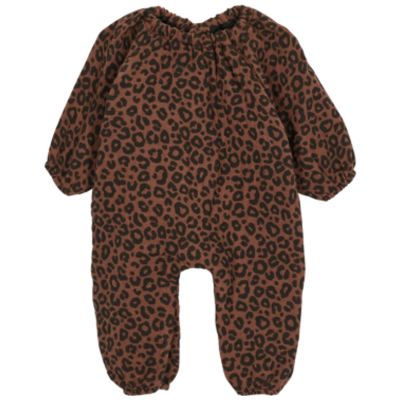 Tenue pour poupée Gaze Léopard Marron (sans col) Atelier Wagram