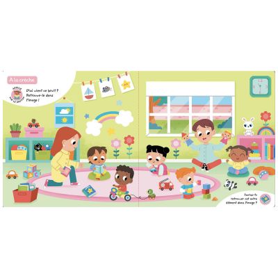 Livre sonore Mes premiers Livres à écouter Ma journée