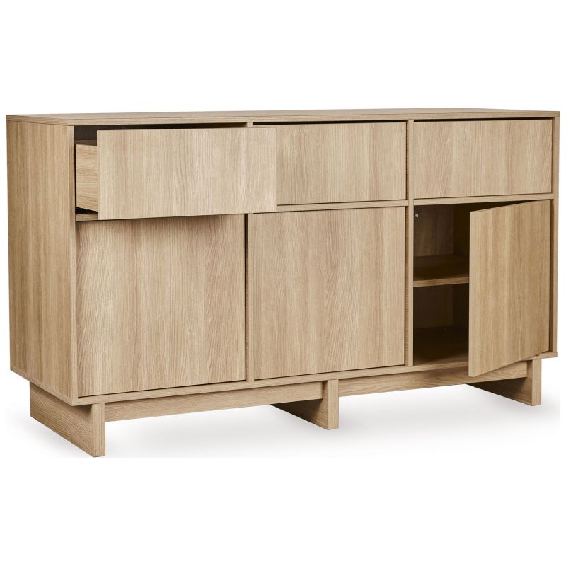 Commode XL Kyo Honey Ash Quax Produit ouvert 4