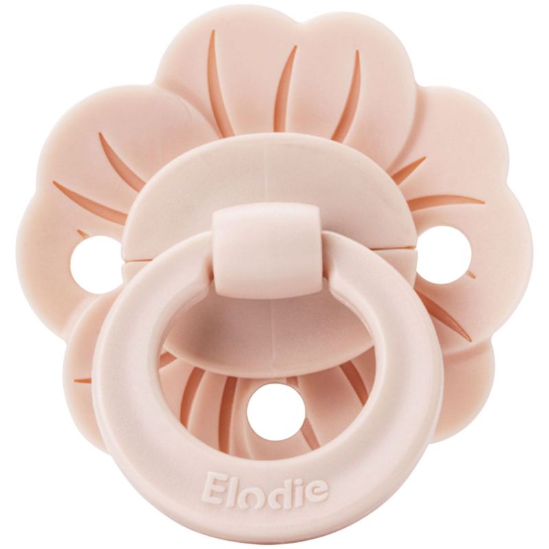 Sucette symétrique en silicone Binky Bloom Powder Pink (0 mois et +) Elodie Details Produit 1