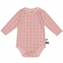 Body manches longues Poppy Red (4-6 mois)  par Snoozebaby