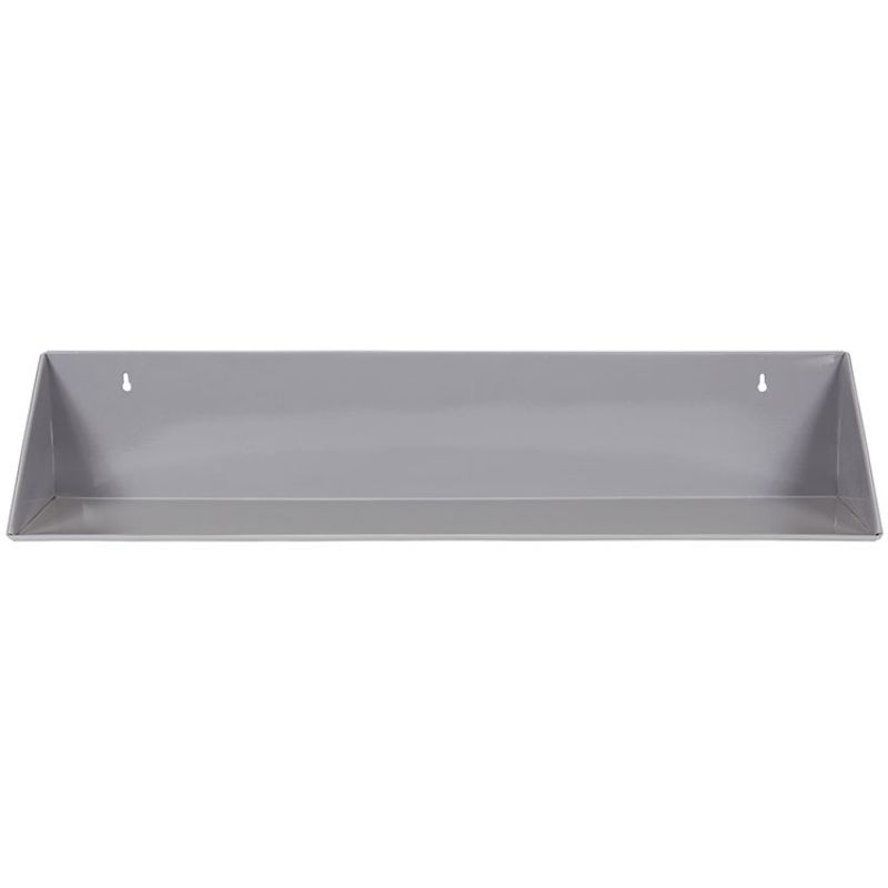 Etagère murale en métal Original gris (80 x 20 cm) Kids Depot