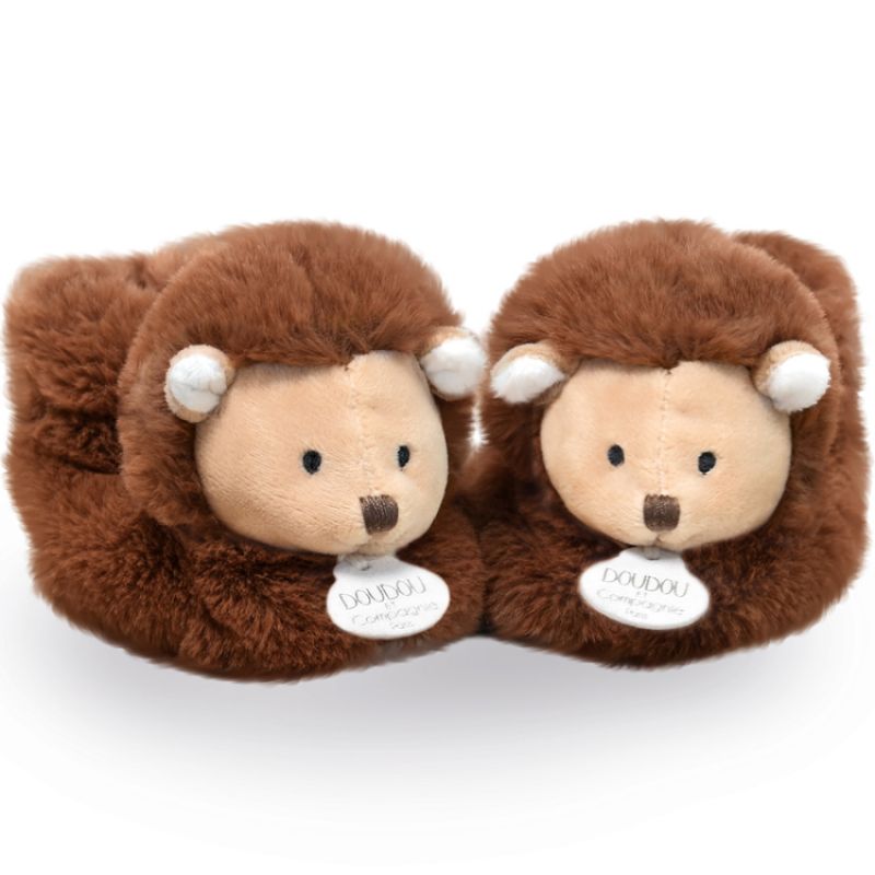 Chaussons bébé Hérisson (0-6 mois) Doudou et Compagnie