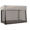 Lit parapluie PAAL avec drap en coton bio et moustiquaire Thunder Granite Nuna Produit 5